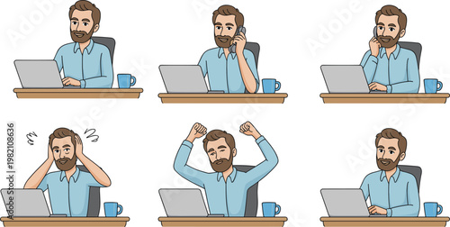 Set of delicious fruit tarts with various toppings including blueberry strawberry mango raspberry and kiwi for bakery and dessert menu flat vector illustration