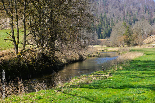 Schmeietal im Naturpark Obere Donau; Schwäbische Alb; Baden Württemberg; Deutschland