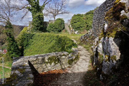 Ruine Hohengundelfingen im Lautertal; Schwäbische Alb; Baden Württemberg; Deutschland