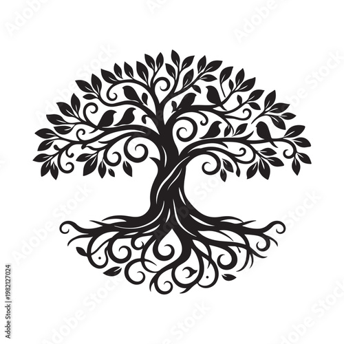 tree with roots