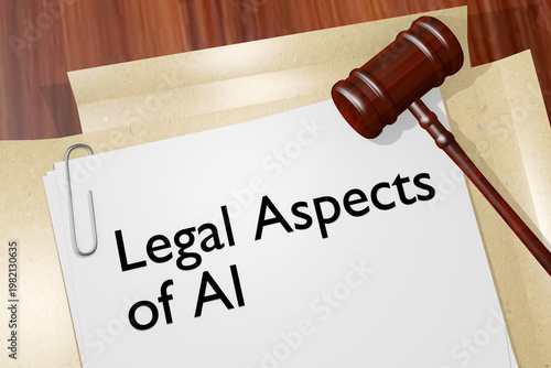 Legal Aspects of AI concept