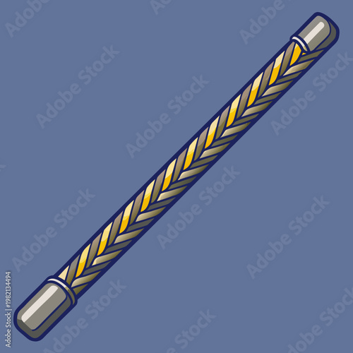 Braided Steel Cable With Metal Ends