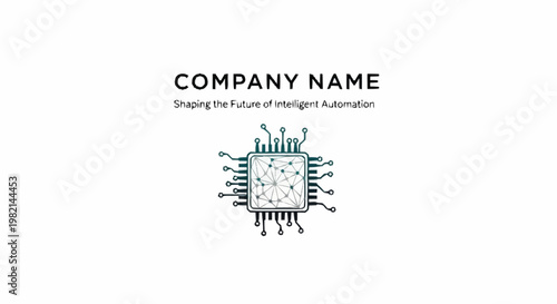Microchip Processor Circuit Board Technology Design.