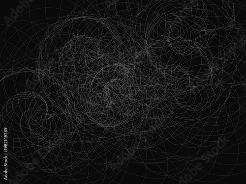 Stylized Terrain Map Contour Pattern Clean Design Wallpaper