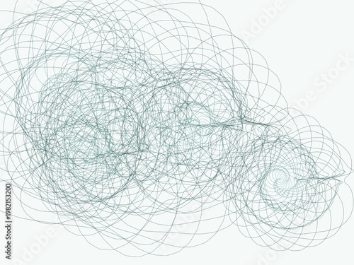 Abstract Topographic Contour Lines Modern Minimalist Background