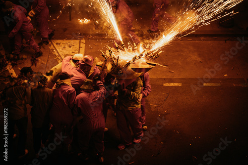Photos Fireshow during Fallas 2026