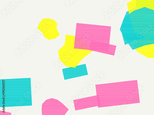 Retro Risograph Print Pattern Fluorescent Color Background