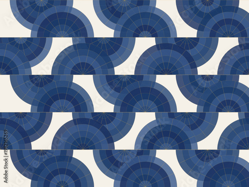 Golden Radiating Fan Arches Ornate Classic Decorative Backdrop