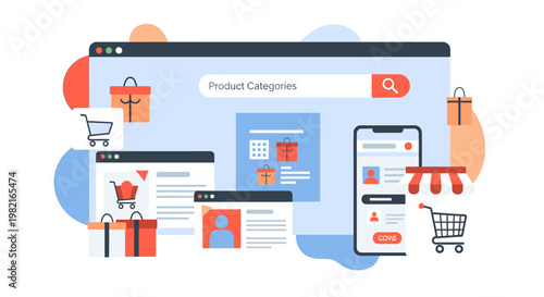 A clean, modern geometric design evokes a sense of innovation and forward-thinking. Perfect for website backgrounds or marketing materials needing a f