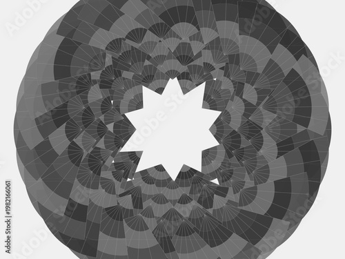 Gatsby Style Decorative Arch Seamless Vintage Design Wallpaper