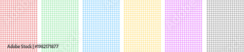 Gingham fabric seamless pattern. Kitchen tablecloth texture in soft colors. Check plaid square vintage texture