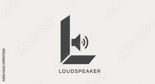 Modern 'L' Letter Logo with Sound Wave Icon - Audio, Music, Entertainment