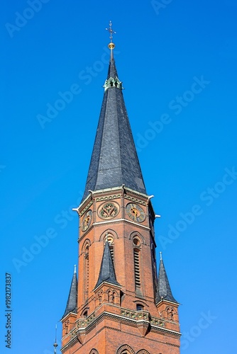 apolda, deutschland - turm der lutherkirche 