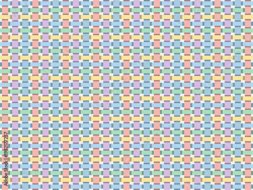 Satin Weave Smooth Silk Textile Surface Vector Design