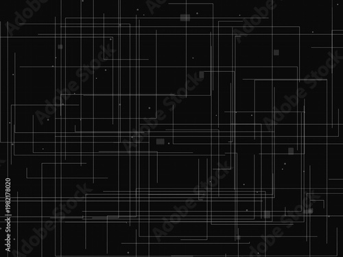 Circuit Board PCB Trace Pattern Technology Background