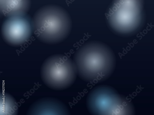 Dreamy Glowing Circles Smooth Gradient Wallpaper