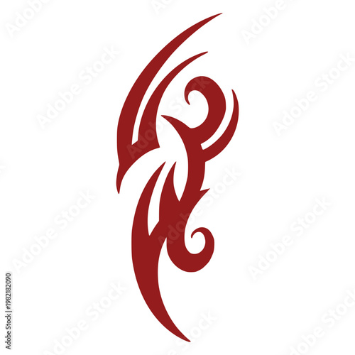 Tribal tattoo ornamental illustration art