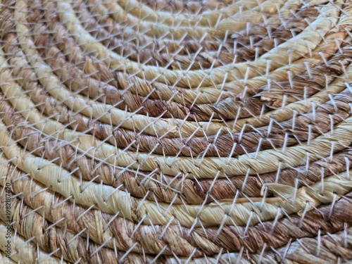 close up of a fishing net