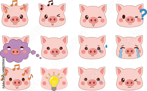 Realistic Egg Illustration Set Featuring Whole Eggs, Cracked Shells, Egg Yolks and Whites in Bowl for Cooking and Food Design