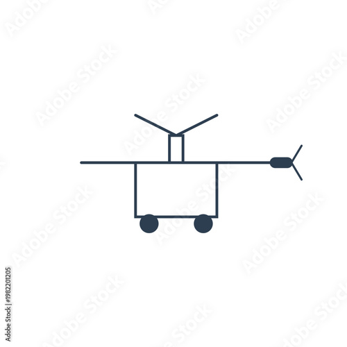 Drone, aerial vehicle, quadcopter, icon, symbol