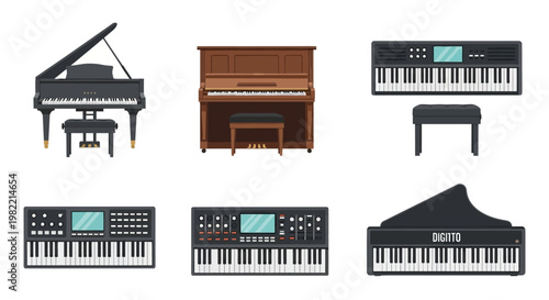 Cute cartoon mushroom characters with leaf umbrellas creating a whimsical pattern.