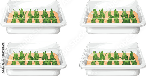 Gravy Boat Sauce Collection with Pouring Liquid Variations Ceramic Serving Dish Illustration Set for Restaurant Menu and Kitchen Design