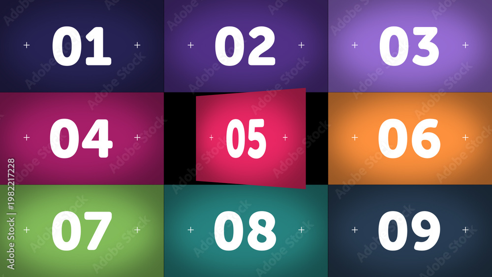 Multiscreen Transitions HD X9 09 – Fast Nine Screen Panel Transitions ...