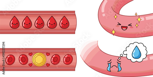 Modern City Suburban Landscape with Houses Green Fields and Hillside Town View Urban Residential Area Panorama Illustration Style Vector Background
