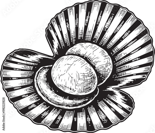 Lady Justice, hand drawn simple sketch vector illustration