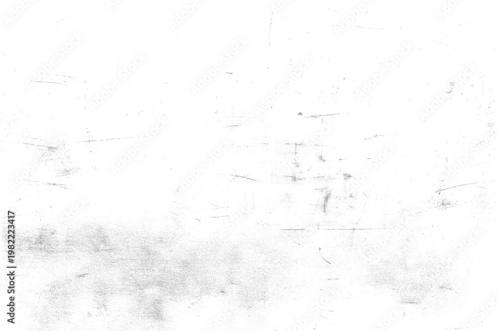Fototapeta premium Grunge jet black scratched surface with sharp white lines on a transparent background. A powerful distressed effect for tough, industrial, or metal-style designs.
