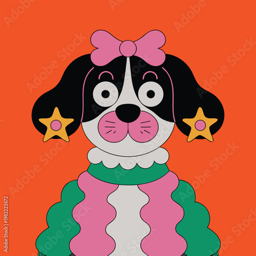 cartoon, dog