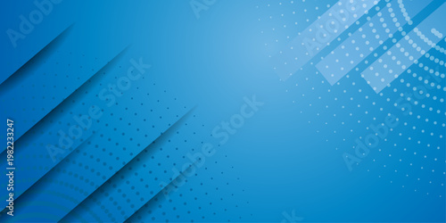 Abstract blue squares shape background. Modern blue squares design background. 