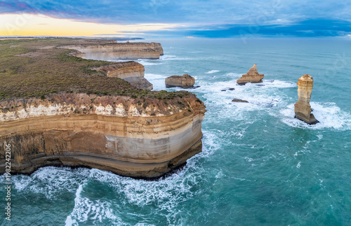 Loch ard gorge in Great ocean road, Australia