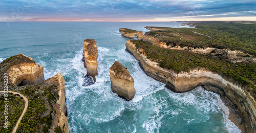 Loch ard gorge in Great ocean road, Australia