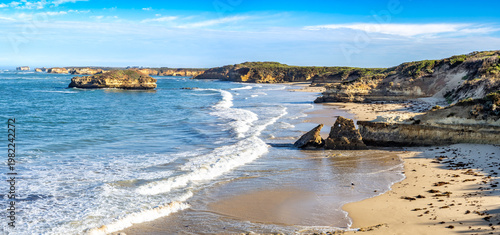 Bay of islands in Great ocean road, Australia