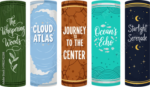 Cylindrical Objects with Textured Surfaces.