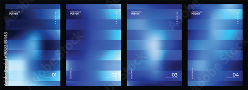 Abstract poster gradient template creative minimal modern design for background cover web presentation brochures banners