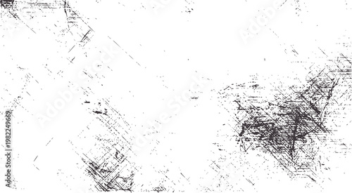 Grungy distressed white with dark grey scratches and speckles grunge texture
