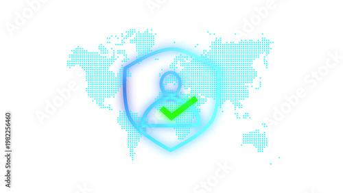 Identity Authentication Technologies. Secure Passwordless Multi-Factor Authentication. Businessperson Tapping Smartphone Screen to Use Authenticator Application