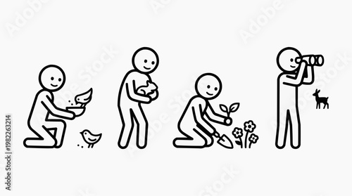 A Sequence of Activities in Harmony with Nature