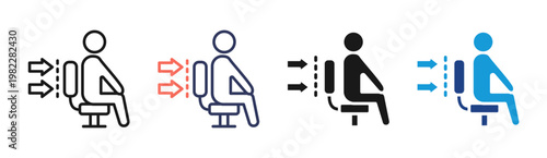 Fresh Air icon set multiple style collection