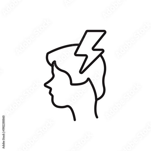 trauma icons minimalist flat style design, trauma Vector illustration on white background