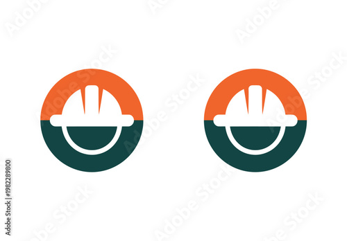 Hardhats represent construction industry.