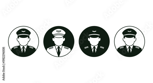 Pilot icons represent air transport.