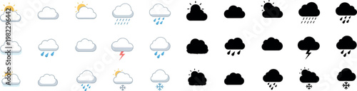 Vintage art collection featuring a vector set of paint brushes and brush strokes with fashion style icons like a hat, mustache, and weather symbols for web design