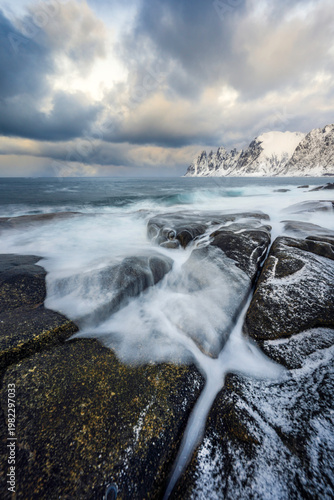 Playa de Tungeneset en Noruega