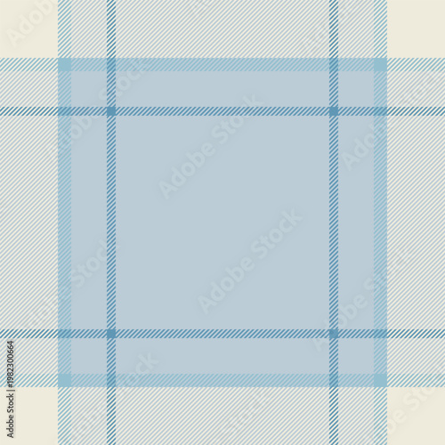 Scratched seamless plaid tartan, loft pattern texture fabric. Pride check background textile vector in light and cyan colors.