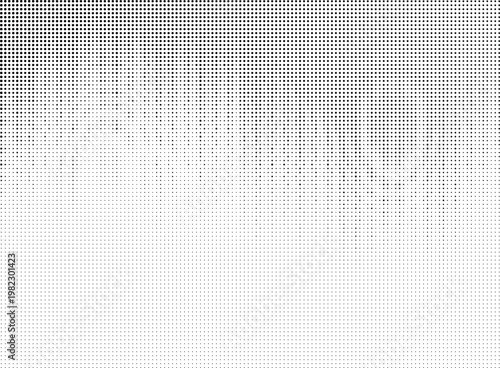 Minimal Monochrome Dot Halftone Texture
