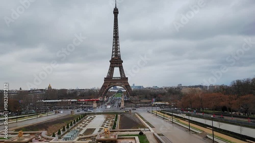 The view of the Eifell tower