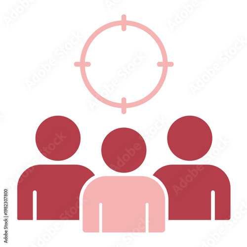 Audience Red Style Icon